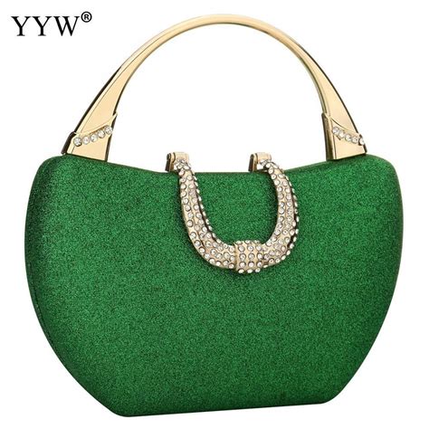 WOMEN'S LUXURY GREEN BAGS AND HANDBAGS 